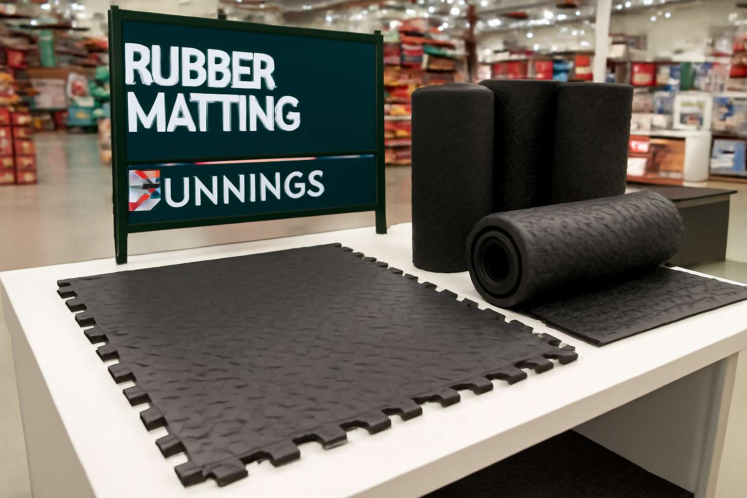 rubber matting at bunnings