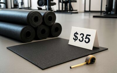Best Value: gym floor rubber mat roll price for durable, safe workouts