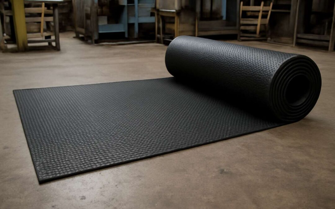 Upgrade Your Floor with a wide rubber matting roll for Safety, Durability, and Grip