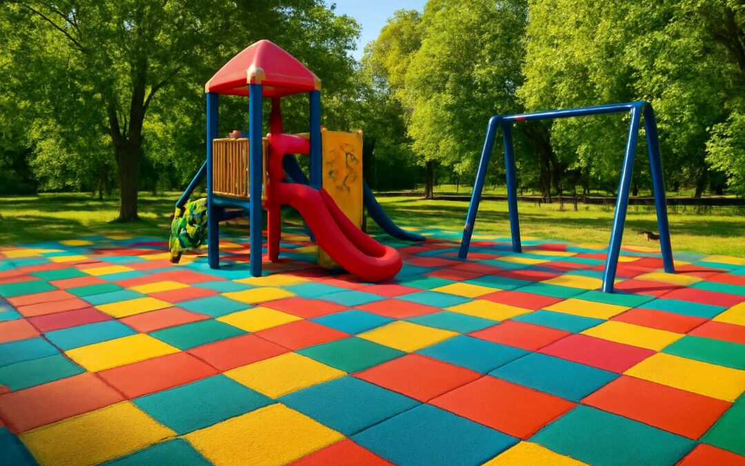Family fun and safety await at rubber matting park – your ultimate playground retreat